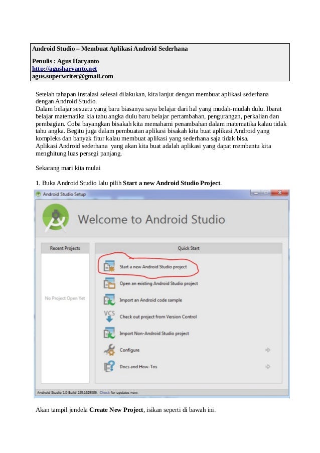 Belajar Membuat Aplikasi Android Sederhana | belajar android studio membuat aplikasi android sederhana Belajar Membuat Aplikasi Android Sederhana | belajar android studio membuat aplikasi android sederhana