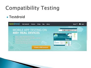  Testdroid
 