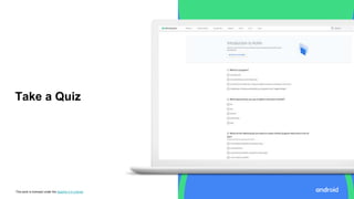 This work is licensed under the Apache 2.0 License
Take a Quiz
 