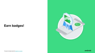 This work is licensed under the Apache 2.0 License
Earn badges!
 