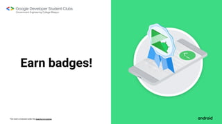 This work is licensed under the Apache 2.0 License
Earn badges!
 