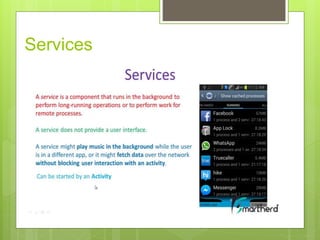 Android summer training report | PPTX