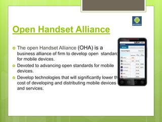Oha Android Android summer training report | PPTX