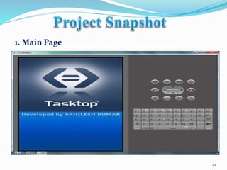 Android task manager project presentation | PPTX