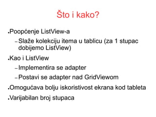 Infinum Android Talks #01 - GridView | PDF
