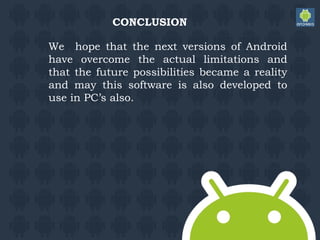 Android Application Development Training by NITIN GUPTA | PPT