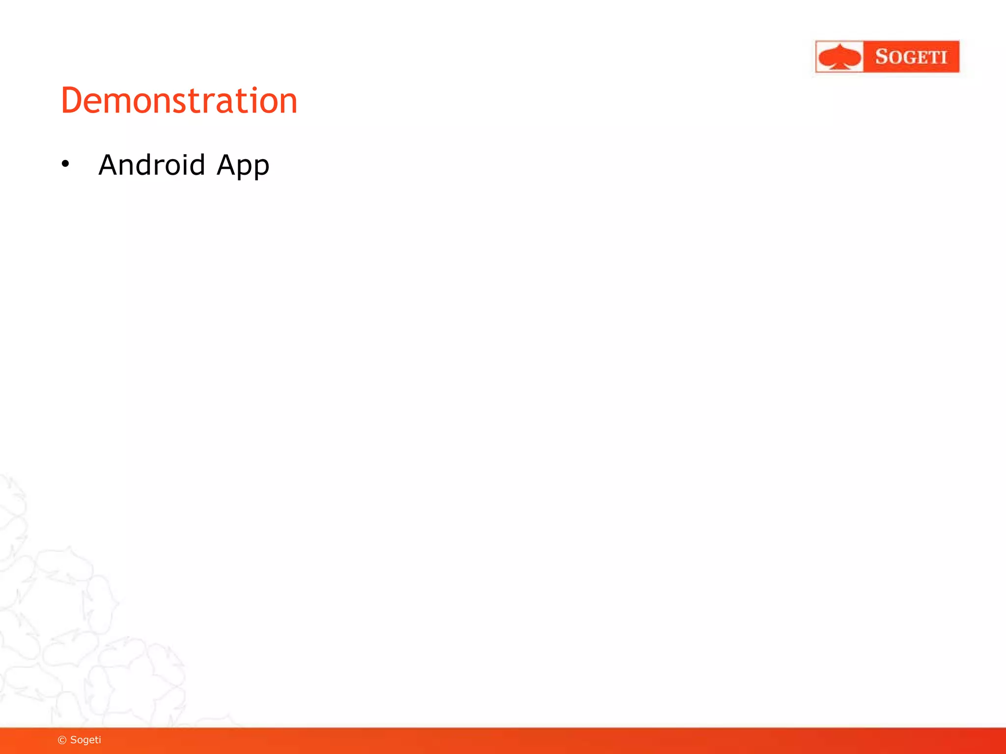 Demonstration Android App 