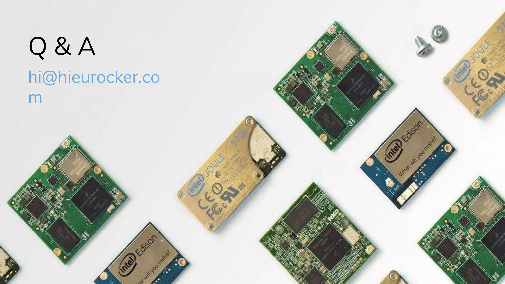 Q & A
hi@hieurocker.co
m
 