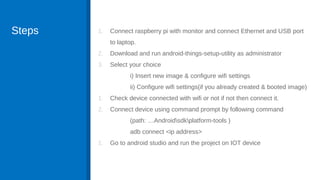 Android Things Getting Started | PPT