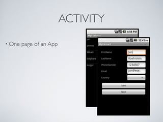 Android tutorial - Xtext slides