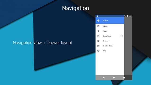 Android UI components walkthrough | PPT
