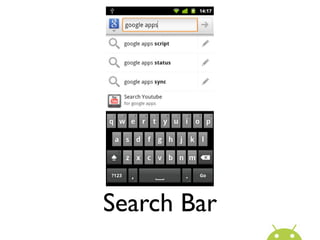 Search Bar
 