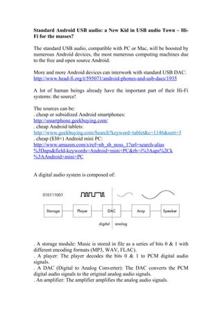 Android usb audio | DOC
