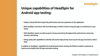 Android Vs Ios App Performance Testing Pptx