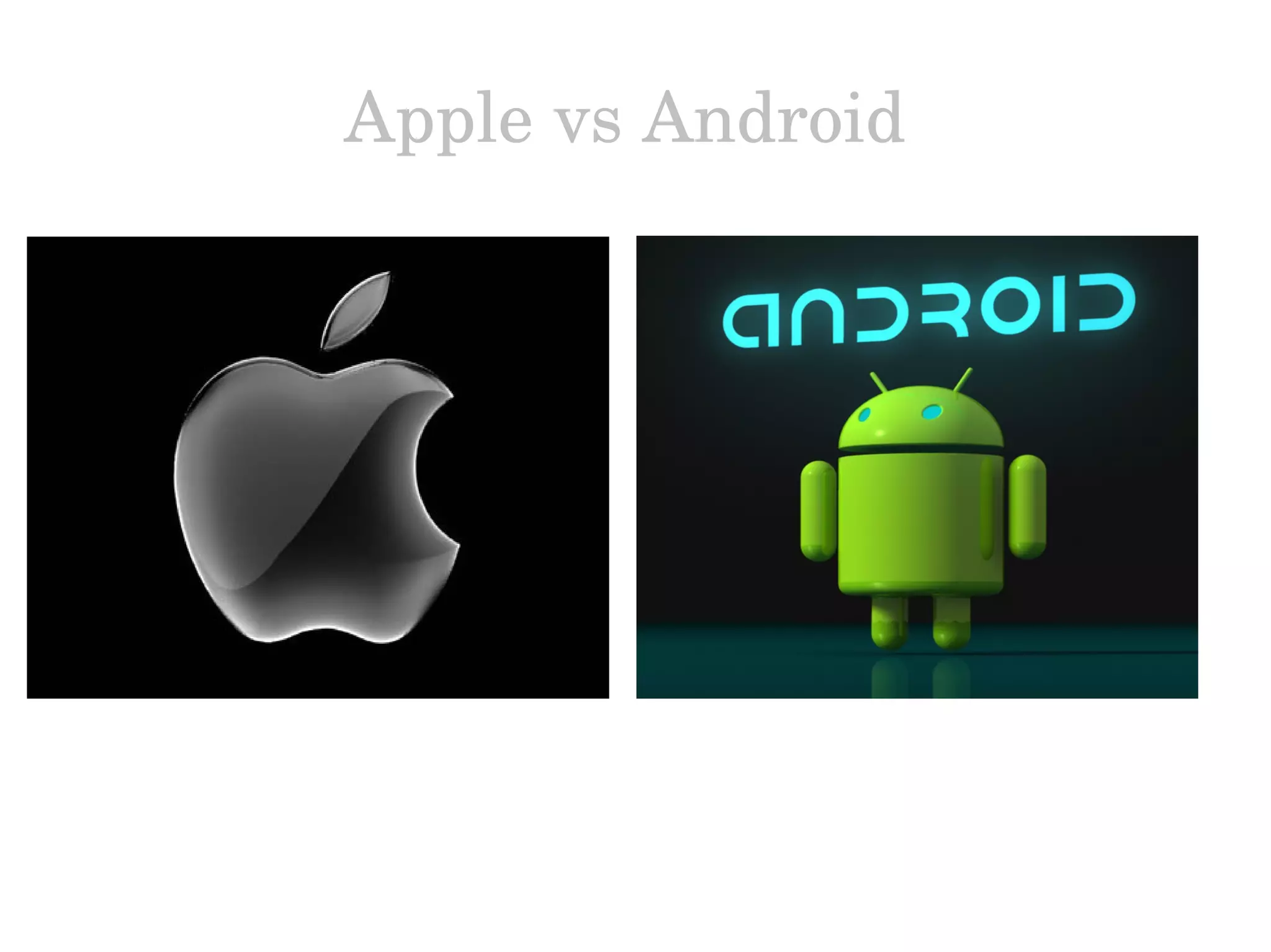 Android VS Apple ODP