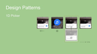 Design Patterns
1D Picker
 
