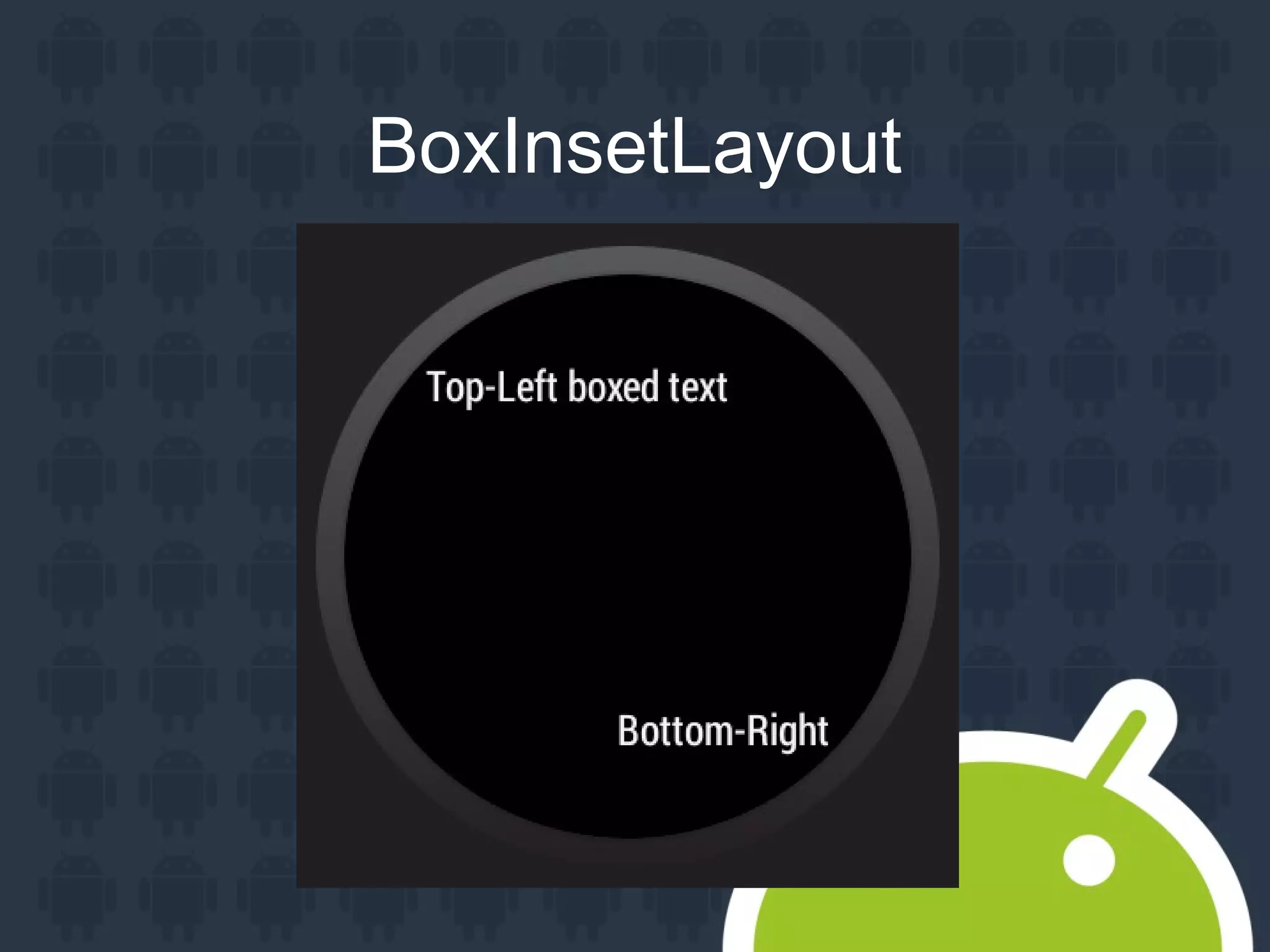 BoxInsetLayout
 