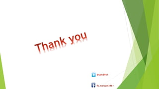 @sam3961
fb.me/sam3961
 