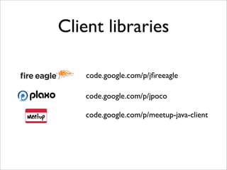 Web Services and Android - OSSPAC 2009