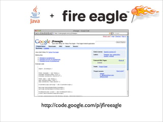 Web Services and Android - OSSPAC 2009