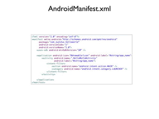 AndroidManifest.xml
 