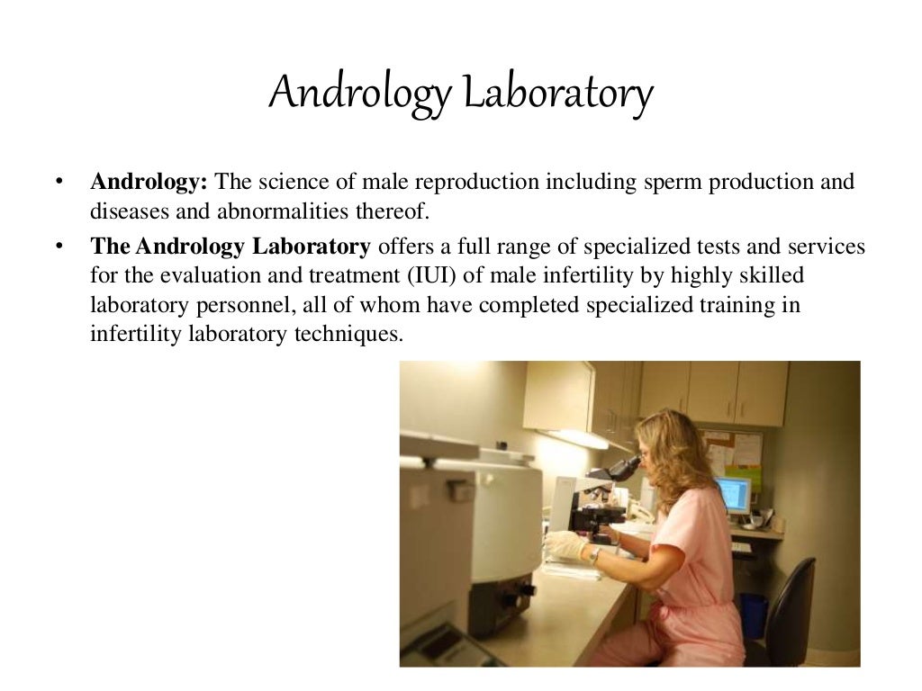 Andrology lab
