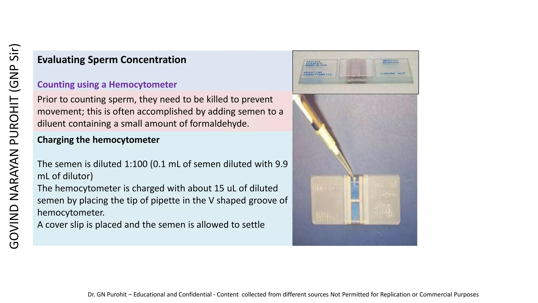 Sperm Count Collection Process Andrology lecture 16 Semen collection from male animals and its ...