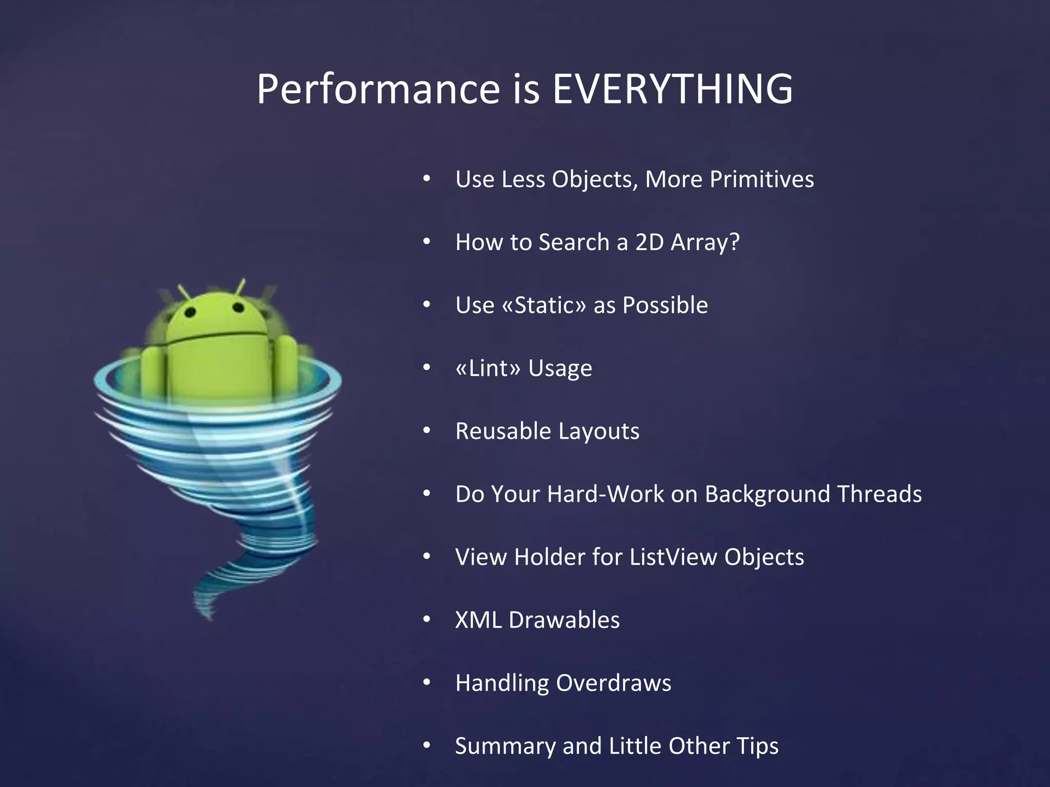 Let’s Boost the App 
 