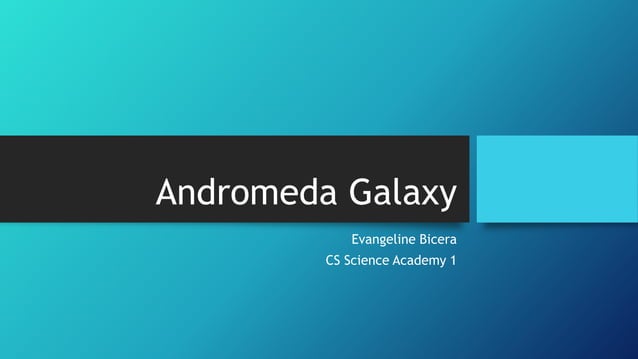 Andromeda Galaxy.pptx
