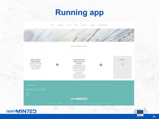 25
Running app
This is where the footer goes
 