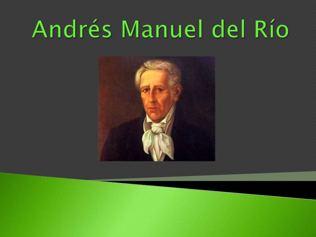 Andrés manuel del río