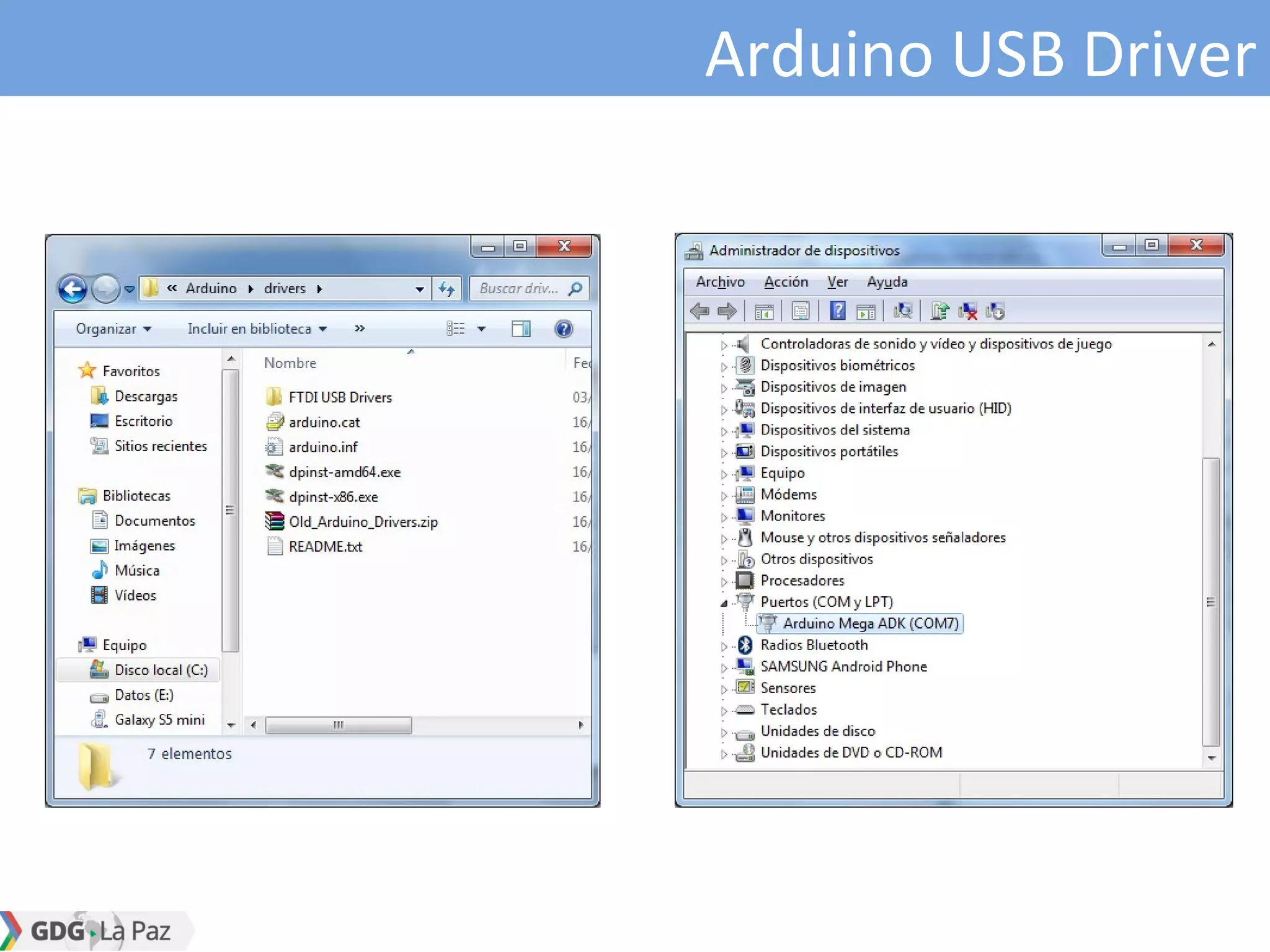 Arduino USB Driver
 