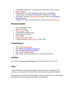 Andrus KiviräHk PDF