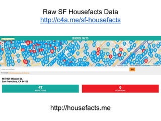 Raw SF Housefacts Data
http://c4a.me/sf-housefacts
http://housefacts.me
 