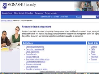 QUT data support structures
 