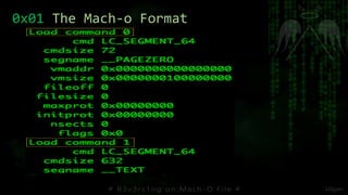 0x01 The Mach-o Format
 