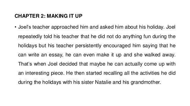 And Something Weird Happened Year 5