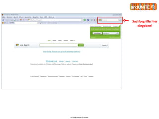 © 2008 andUNITE GmbH  Suchbegriffe hier eingeben! 