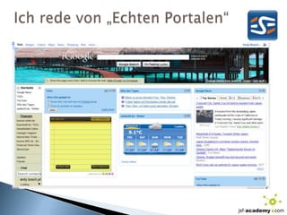 Ich rede von „Echten Portalen“