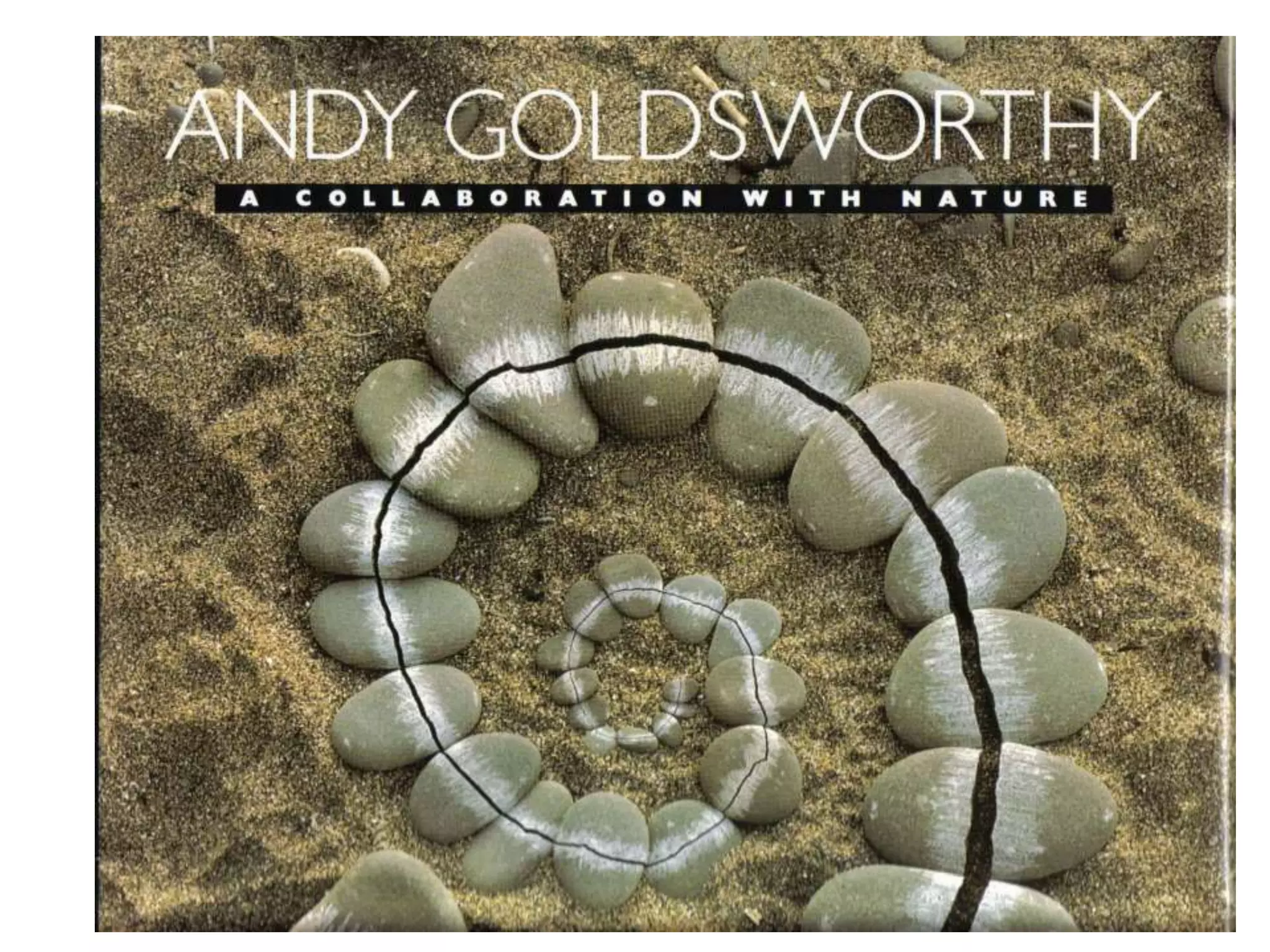 アート・デザイン・音楽 ANDY GOLDSWORTHY:A Collabo With Nature Andy Goldsworthy : A Collaboration with Nature by Andy