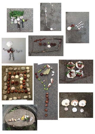 Andy goldsworthy inspired art by Reception