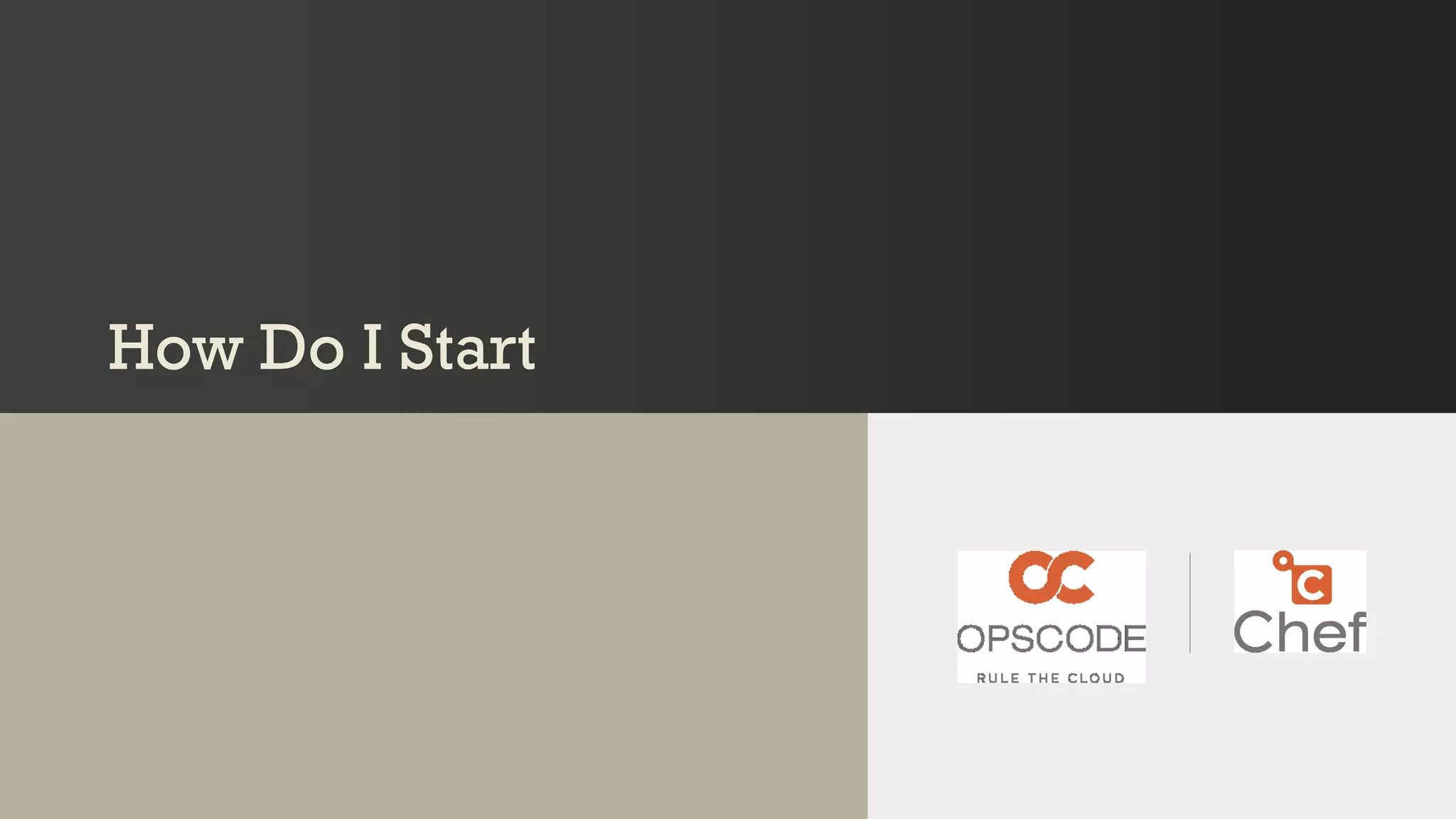 How Do I StartHow Do I Start
 