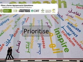 Adaptation Start to Finish in Colombia