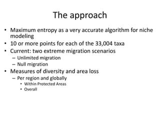Andy  Jarvis Are Protected Areas Enough To Conserve Biodiversity In 2050    G B I F  Science  Symposium  Oct 2009