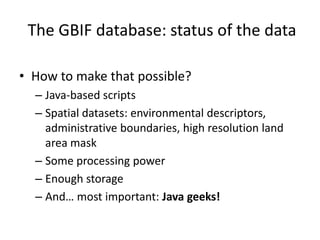 Andy  Jarvis Are Protected Areas Enough To Conserve Biodiversity In 2050    G B I F  Science  Symposium  Oct 2009