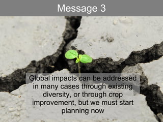 Andy J   Climate Change Models Can Guide Our Adaptation Strategies Supagro Nov 2009