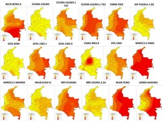Andy  J    Climate Change Scenarios For  Colombia    Bogota  M I D A S  Sept 2009