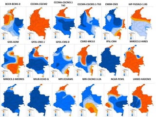 Andy  J    Climate Change Scenarios For  Colombia    Bogota  M I D A S  Sept 2009
