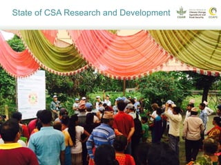 State of CSA Research and Development
 