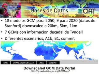Andy J   Escenarios De Cambio Climatico Para Colombia